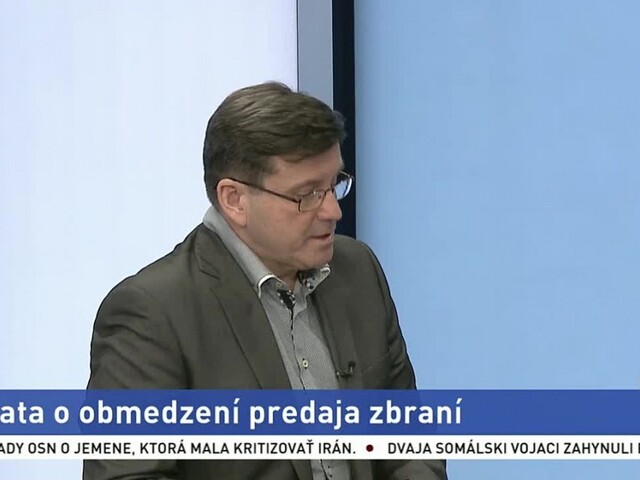 HOSŤ V ŠTÚDIU: I. Kunsch o debate o obmedzení zbraní