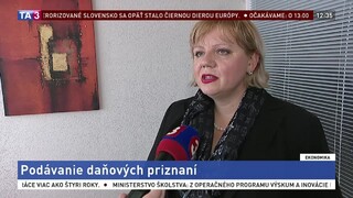 A. Orda-Oravcová o podávaní daňových priznaní