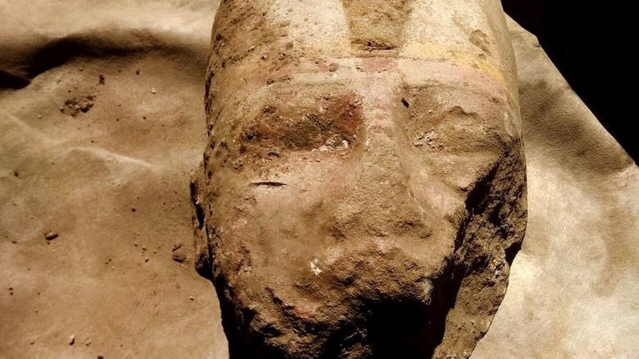 Časti sochy najznámejšieho faraóna našli počas údržbových prác