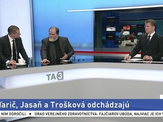 Maďarič, Jasaň a Trošková odchádzajú