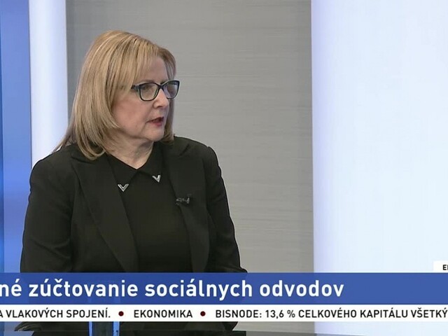 M. Sameková o ročnom zúčtovaní sociálnych odvodov