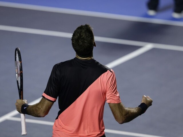 Do semifinále ATP postupuje del Potro, nastúpi proti Zverevovi