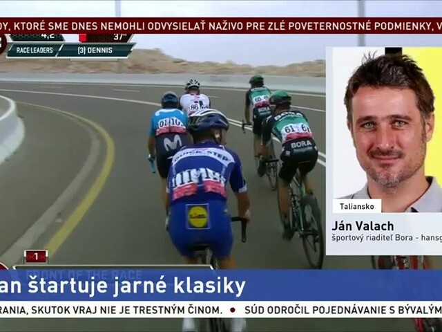 J. Valach o Saganovom štarte na jarných klasikách
