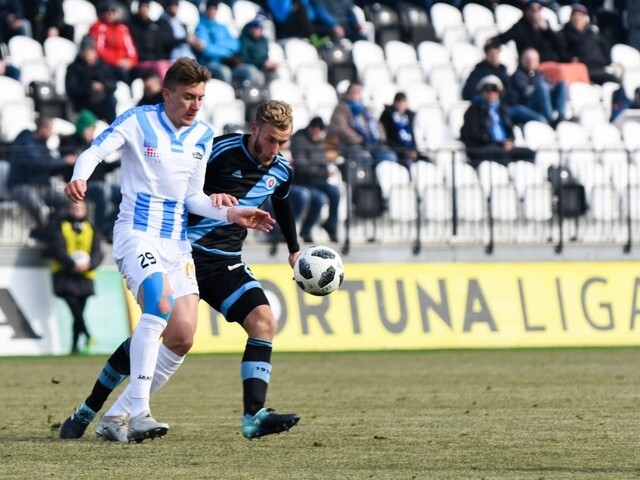 Fortuna liga: Slovan zdolal Nitru s tesným rozdielom
