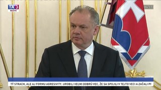 Vyhlásenie prezidenta k aktuálnej politickej situácii