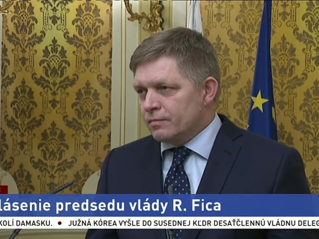Vyhlásenie predsedu vlády k aktuálnej politickej situácii