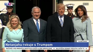 Izraelský premiér rokuje s Trumpom, témou je presťahovanie ambasády