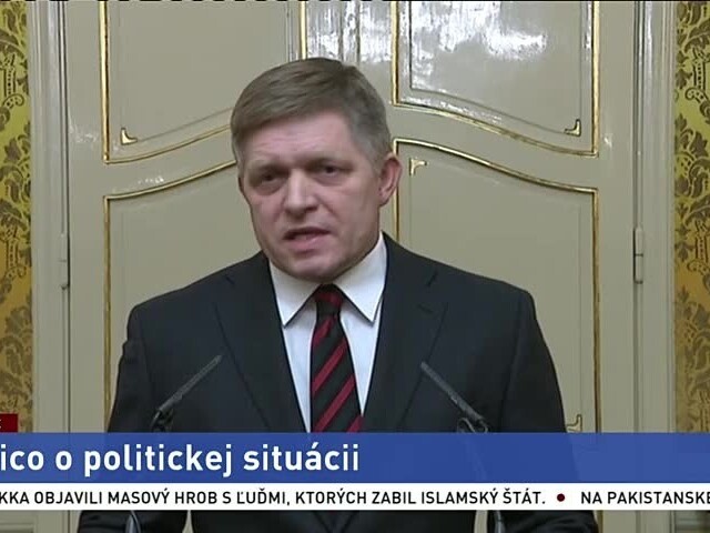 Vyhlásenie predsedu vlády R. Fica o politickej situácii