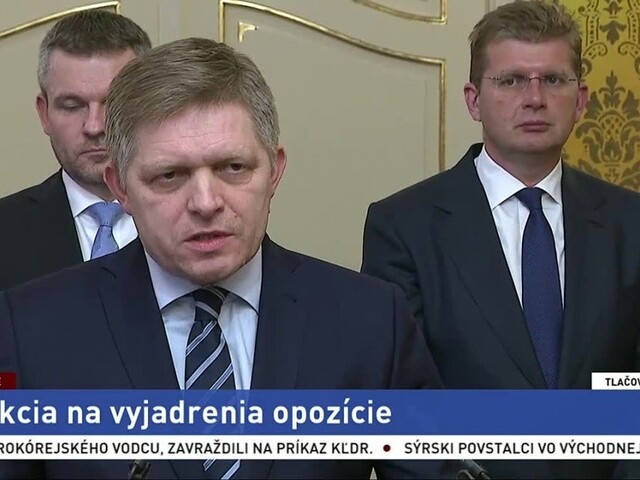 TB R. Fica o vyjadreniach opozičných strán