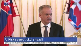 Vyhlásenie A. Kisku o aktuálnej politickej situácii