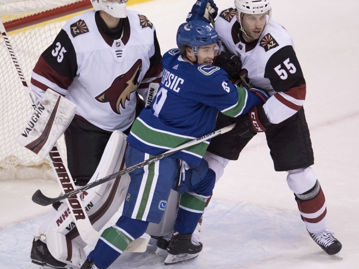 NHL: Arizona porazila Vancouver, Pánik sa však nepričinil