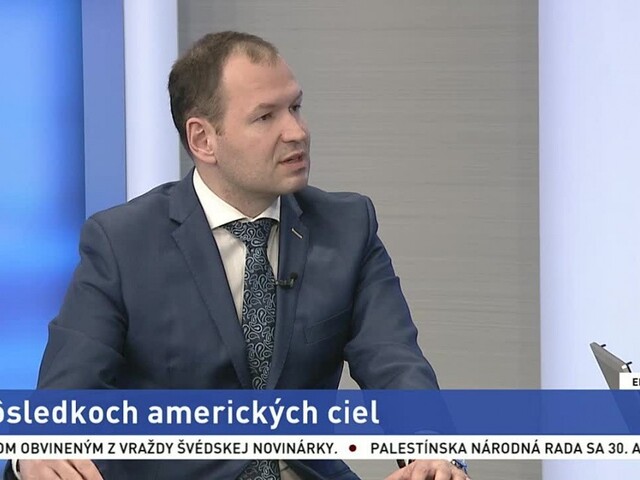 HOSŤ V ŠTÚDIU: S. Pánis o zavedení importných ciel USA