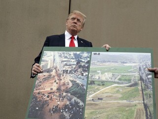 Na ktorý je najťažšie vyliezť? Trump kontroloval prototypy múrov