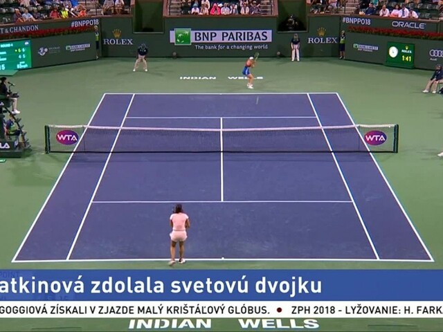 Wozniacka na Kasatkinovú nestačí, Ruska ju zdolala už druhý raz