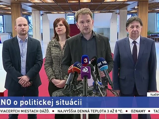 TB predstaviteľov OĽANO o aktuálnej politickej situácii