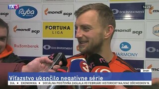 Víťazstvo Ružomberka prelomilo negatívnu sériu futbalistov