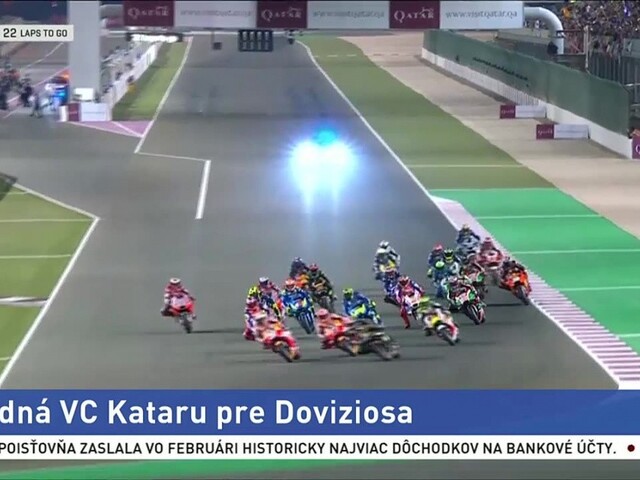 Tohtoročný seriál MS cestných motocyklov odštartoval Veľkou cenou Kataru