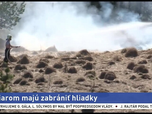 Hasiči chcú zabrániť početným požiarom, do terénu pošlú hliadky
