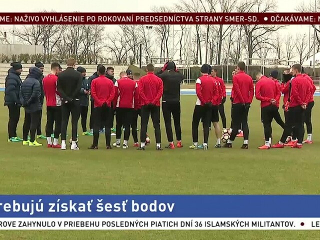 Futbalovú 21 čaká kvalifikačný dvojzápas, vyhrať potrebujú oba