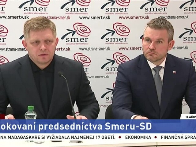 TB po rokovaní predsedníctva strany Smer-SD