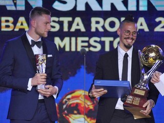 Najlepším futbalistom roka i štvrťstoročia sa stal Marek Hamšík