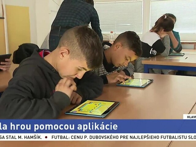 V Plaveckom Štvrtku sa učili chémiu pomocou aplikácie