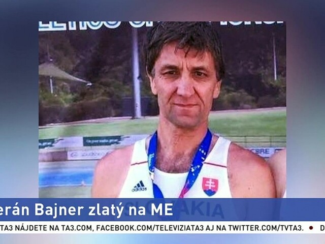 Bajner si z veteránskych majstrovstiev v atletike odnáša zlato