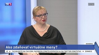 HOSŤ V ŠTÚDIU: Odborníčka na dane A. Orda-Oravcová o zdaňovaní virtuálnych mien