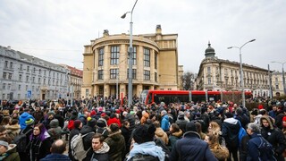 Fotogaléria: Ľudia vo viacerých mestách demonštrovali za lepšie Slovensko