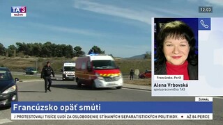 A. Vrbovská o situácii vo Francúzsku deň po útoku