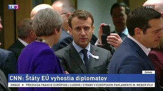 Viaceré štáty EÚ plánujú spoločný krok, chcú vyhostiť ruských diplomatov