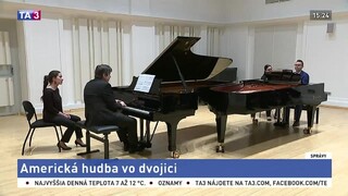Katedra pripravila netradičný koncert hudby pre dva klavíry