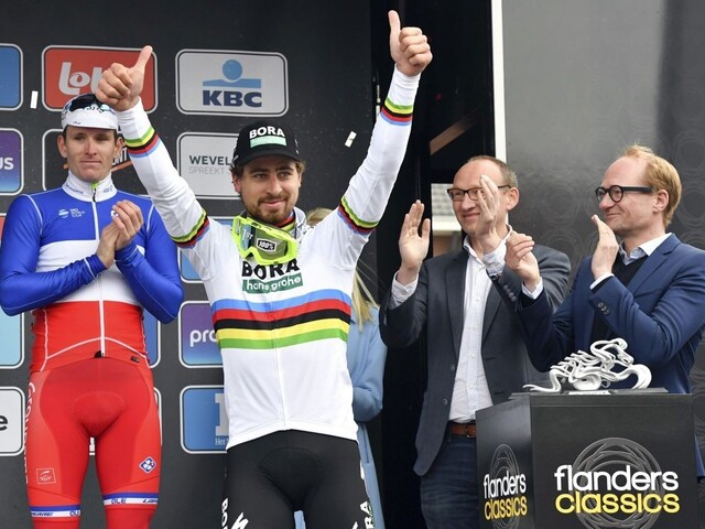 Sagan sa stal po tretí raz víťazom pretekov Gent-Wevelgem
