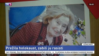 Zabili ženu, ktorá prežila holokaust. Šlo o útok z nenávisti