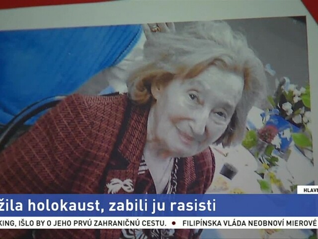Zabili ženu, ktorá prežila holokaust. Šlo o útok z nenávisti