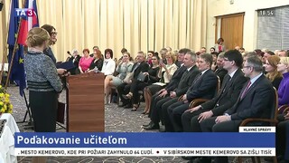 Ministerka ocenila učiteľov za ich prínos pre školstvo
