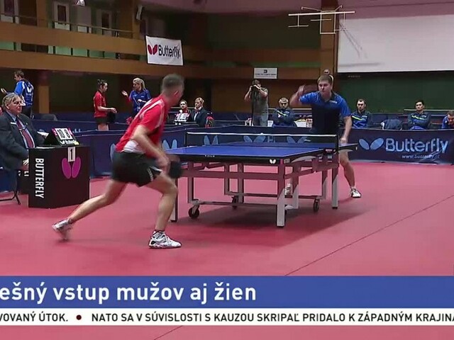 Naši stolnotenisti sa priblížili k majstrovstvám sveta družstiev