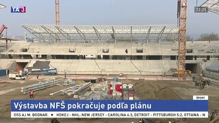 Výstavba národného futbalového štadiónu pokračuje podľa plánu