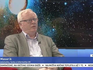 ŠTÚDIO TA3: P. Mikitič a J. Masarik o Stephenovi Hawkingovi