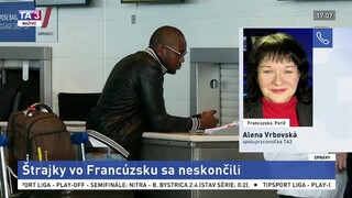 A. Vrbovská o štrajkoch francúzskych prepravcov