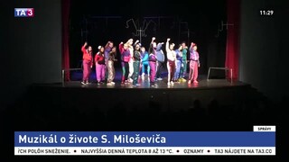 V Kosove premiéroval muzikál o živote Miloševiča