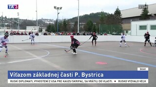 Víťazmi hokejbalovej extraligy sa stali hráči z Považskej Bystrice