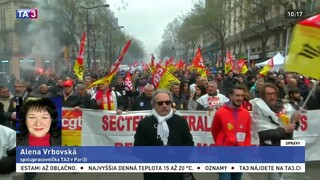 A. Vrbovská o rozsiahlom štrajku vo Francúzsku