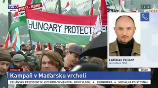 Spravodajca L. Vallach o predvolebnej kampani v Maďarsku