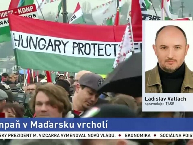 Spravodajca L. Vallach o predvolebnej kampani v Maďarsku