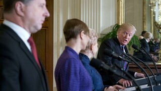 Trump s lídrami Pobaltia riešil bezpečnosť aj záväzky k NATO