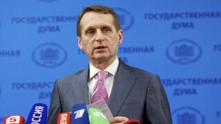 Ministerstvo zahraničných vecí si predvolalo diplomata z Ruska. Dôvodom je vyjadrenie Naryškina počas moratória
