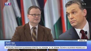 ŠTÚDIO TA3: Z. Gál o parlamentných voľbách v Maďarsku