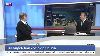 HOSŤ V ŠTÚDIU: J. Marková o osobných bankrotoch