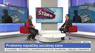 ŠTÚDIO TA3: O. Macko o úniku osobných údajov z Facebooku